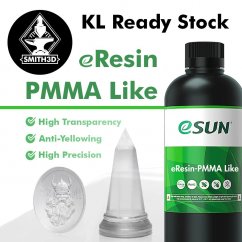 eResin PMMA - plexi resin for 3d printers