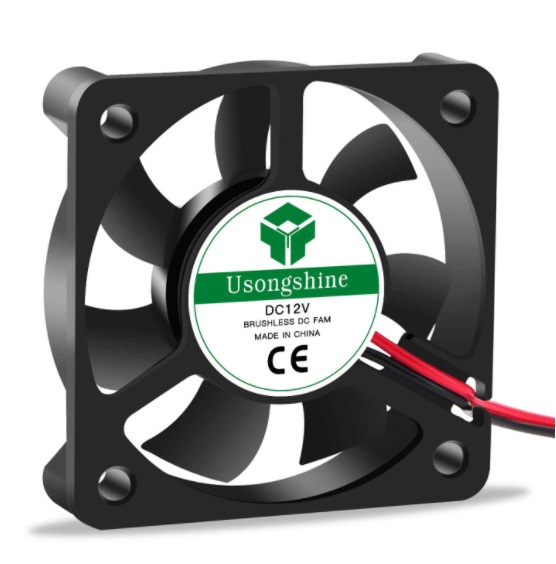 12V Axiální ventilátor 5010