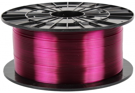 Filament PM PET-G - transparentní fialová (1,75 mm; 1 kg)