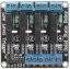 Modul relé SSR 4x, napájení 3-24V, spouštění vysokou úrovní