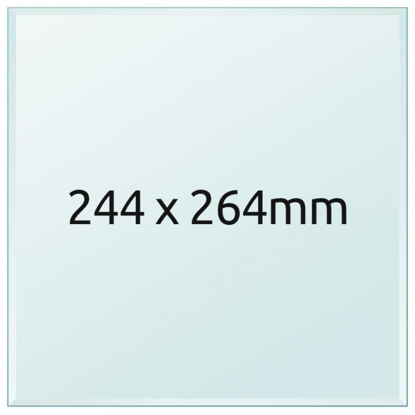 Skleněná tisková podložka 244x264x3 mm (pro tiskárny Snapmaker F250)