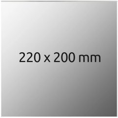 Podkładka drukująca 220x200x4 mm - lustro