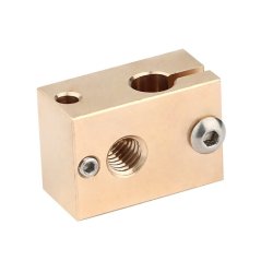 Kvalitní vysokoteplotní mosazný heat block E3D V6