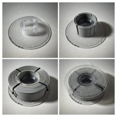 Filament REFILL Abaflex PLA - šedá 750g 1,75 mm
