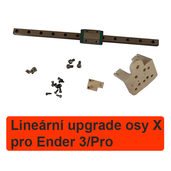 Lineární vylepšení osy X pro Ender 3 a Ender 3 Pro