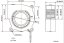 24V Radiální ventilátor 5020