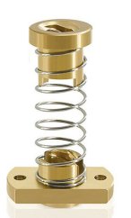 Bezvůlová trapézová matice T8 x 8 mm