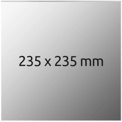 Tisková podložka 235x235 mm - zrcadlo