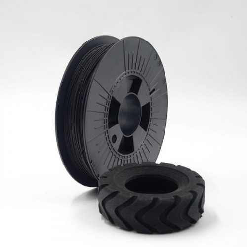 TreeD Filaments Pneumatique - black (1,75 mm; 0,5 kg)