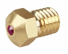 E3D V6 tryska rubínová 0,4 mm