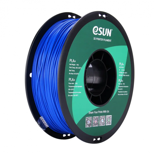 eSUN PLA+ filament modrý (1,75 mm; 1 kg)