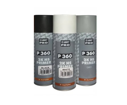 HB BODY P360 Plnič antikor. sprej - 400ml - více barev Bílá