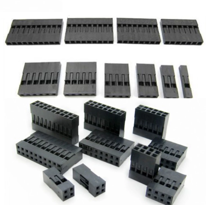 Konektory DuPont krimpovací 2,54 mm 6 pinů (2 řady x 3 piny),Konektory DuPont krimpovací 2,54 mm 6 pinů (2 řady x 3 piny)